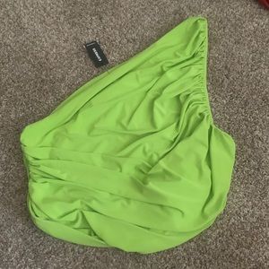 One Shoulder Crop Top